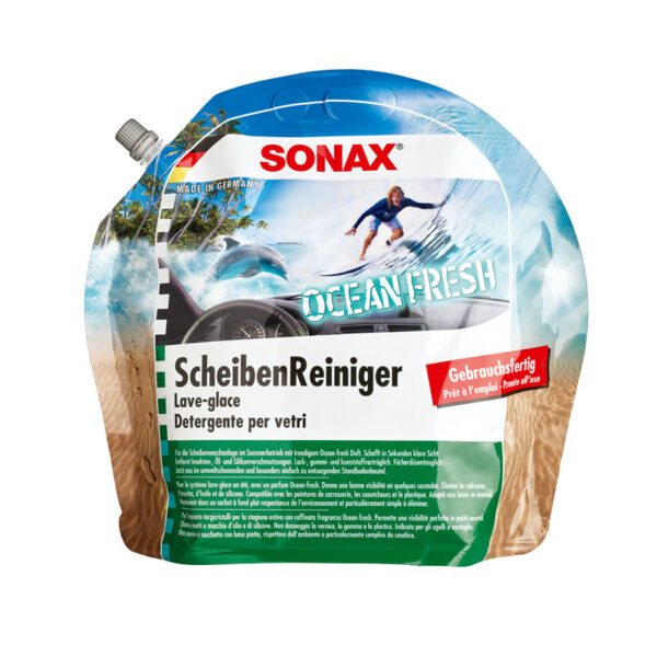 SONAX Uje per Xhama i Gatshem Ocean Fresh 3 L