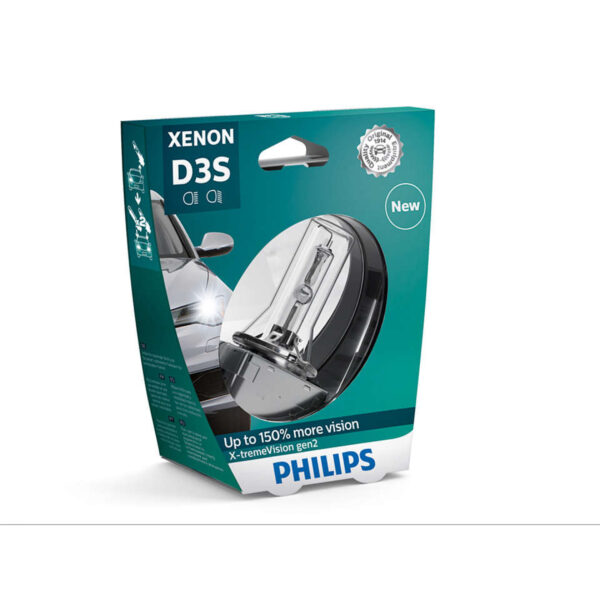 Drita Philips XENON D3S Xtreme Vision +150% 85V 35W