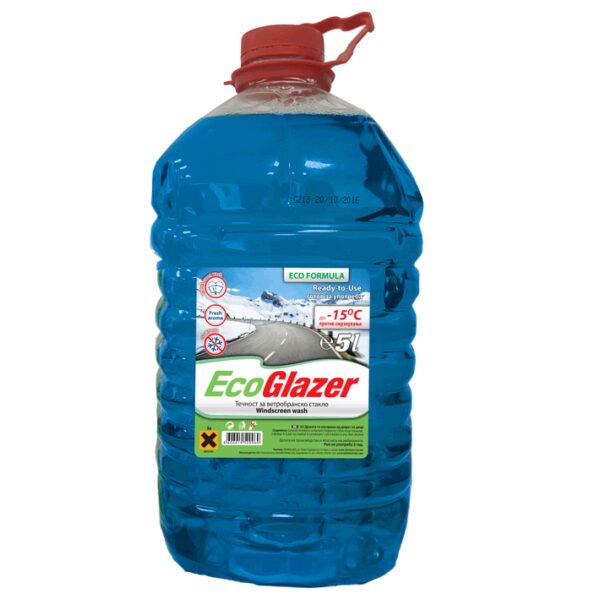 Glazer Eco Ujë Për Xhama Dimror -15  5 L